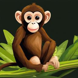 Monkey  clipart