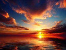 Sunset Sky Background Hd  ,desktop background wallpaper