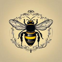 bumble bee tattoo small  vector tattoo design