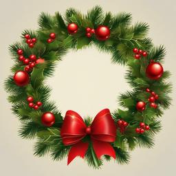 Christmas Background Wallpaper - christmas wreath transparent background  