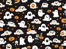 Halloween Background Wallpaper - cute ghost halloween wallpaper  