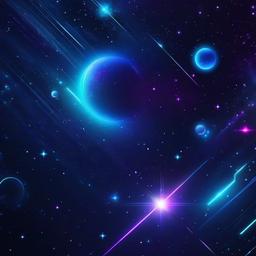 Galaxy Background Wallpaper - blue neon galaxy wallpaper  