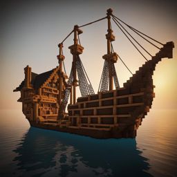 medieval shipyard constructing mighty vessels - minecraft house design ideas minecraft block style