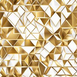 Geometric Background - white and gold geometric background  