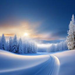 Snow Background Wallpaper - snow in the background  