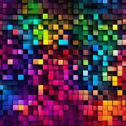 Rainbow Background Wallpaper - pixel rainbow background  