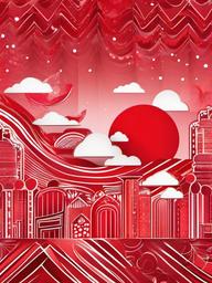 Red Cute Wallpapers - Vibrant red shades with whimsical art  ,mobile iphone background wallpaper