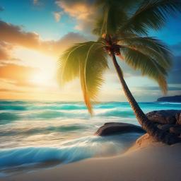 Beach Background Wallpaper - beautiful ocean backgrounds  