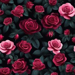 Flower Background Wallpaper - dark rose background  