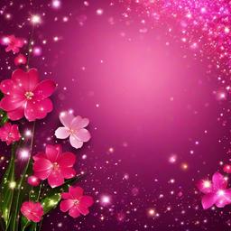 Glitter background - flower glitter background  