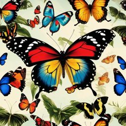 Butterfly Wallpaper - Butterflies in Costa Rica's Butterfly House  , splash art wallpaper, dull colors