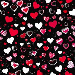 Valentine Background Wallpaper - valentines background black  