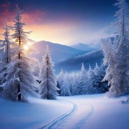 Winter background wallpaper - winter photo wallpaper  