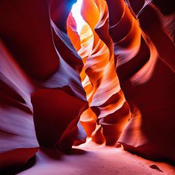 antelope canyon, usa - embarks on a mystical photography tour through the famous slot canyon. 