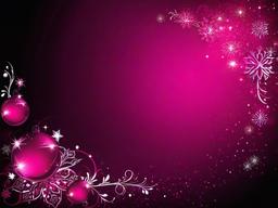 Dark Pink Christmas Background  