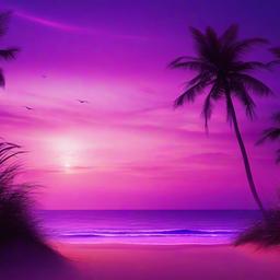 Beach background - purple beach wallpaper  