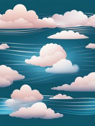 cloud clipart transparent background - drifting serenely. 