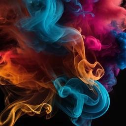 Smoke Background - colorful smoke effect background  