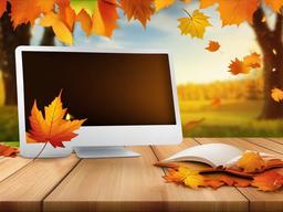 Fall Background Wallpaper - autumn office background  