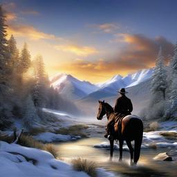 Mountain Background Wallpaper - man from snowy river wallpaper  