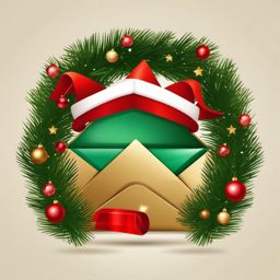 Christmas Clipart Free,Decorating a festive email newsletter  simple, 2d flat