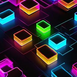 Neon Background Wallpaper - neon box wallpaper  