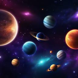 Galaxy Background Wallpaper - galaxy and planets wallpaper  