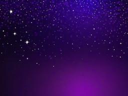 Starry Purple Background  