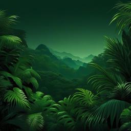 Dark Green Jungle Wallpaper  ,desktop background wallpaper