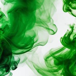 Smoke Background - green smoke white background  