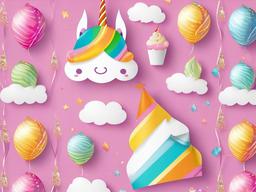 Birthday Background Wallpaper - unicorn backdrop for birthday party  