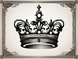 King and Queen Tattoo Ideas - Explore diverse concepts for royal tattoos.  minimalist color tattoo, vector
