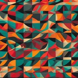 Geometric Background - flat geometric background  