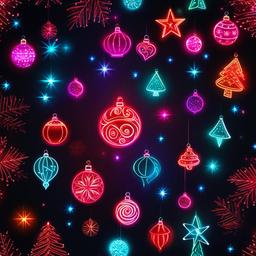 Christmas Background Wallpaper - neon christmas background  