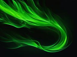 Green Fire Background - Intense green flames on a dark background.  background wallpaper