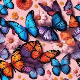 Butterfly Background Wallpaper - cute aesthetic butterfly backgrounds  
