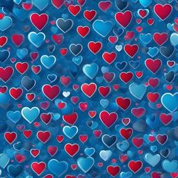 Heart Background Wallpaper - blue love heart wallpaper  