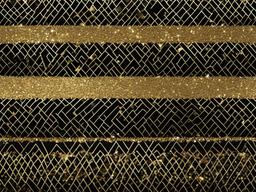 Glitter Gold And Black Background  