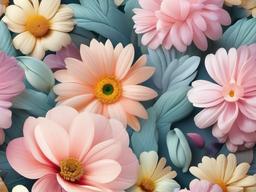 Flower Background Wallpaper - pastel flower wallpaper  