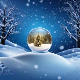 Snow Background Wallpaper - virtual snow globe background  