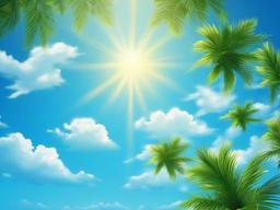 Sunny Blue Sky Background  ,desktop background wallpaper