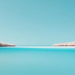 Beach background - light blue beach aesthetic wallpaper  