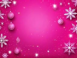 Pink Xmas Background  