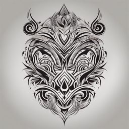 tribal tattoo designs minimalist color design 