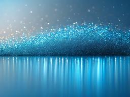 Light Blue Background Glitter  