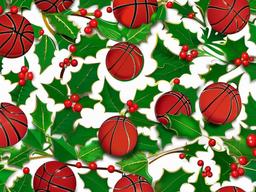 Basketball Christmas Wallpaper  