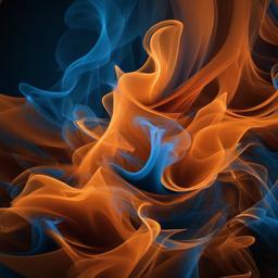 Orange Background Wallpaper - blue and orange smoke background  