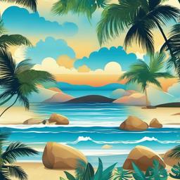 Beach background - wallpaper desktop beach  