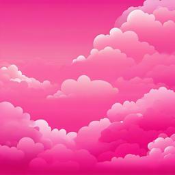 pink clouds background  