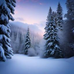 Snow Background Wallpaper - snowy tree backdrop  